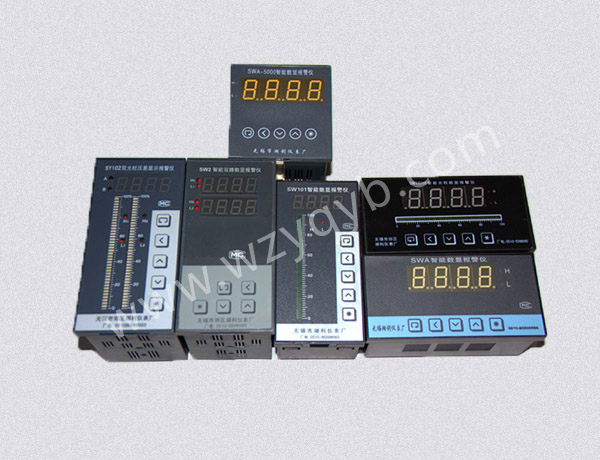 智能單雙路(lù)光柱數顯報警(jing)儀